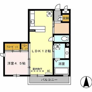 コピス神領【3階】の間取り