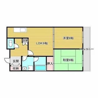 風の街【1階】の間取り