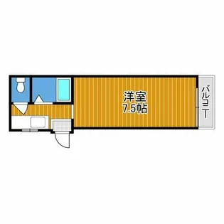 本松葉ビル【2階】の間取り