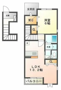 パ・モネ【2階】の間取り