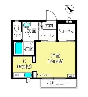 シャーメゾンRISUKE【2階】の間取り