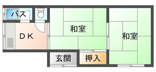 なごみコーポ【2階】の間取り