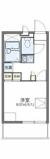 レオパレスイクセン3【3階】の間取り