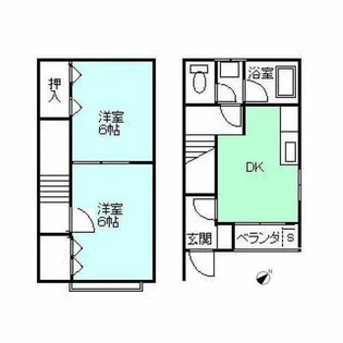 サンコーV【3号室】の間取り