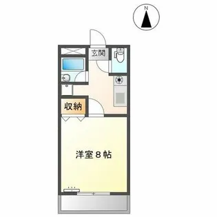 ピアコーポ【201号室】の間取り