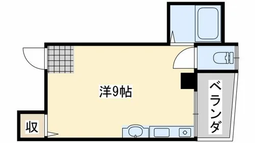 ラ フィーネ6号館【3階】の間取り