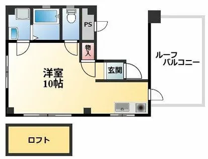 大阪府豊中市岡上の町2丁目【マンション】の間取り