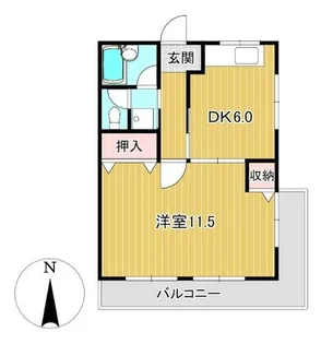 コットンハウス【1階】の間取り