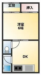 大師マンション【3階】の間取り