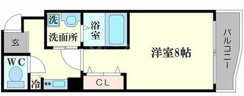 ジラソーレ本町通り【3階】の間取り