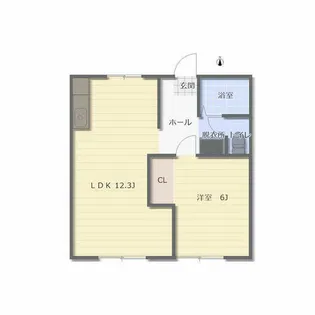 ハイツコシマエA棟【207号室】の間取り