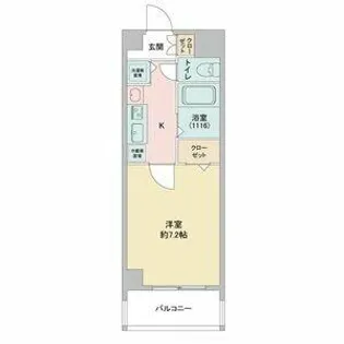 ベレーサ金山【6階】の間取り