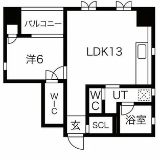RINASCERE【7階】の間取り