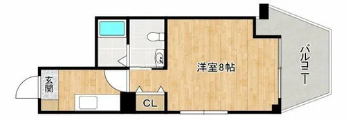 千里山イースト【2階】の間取り