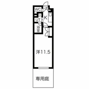 シティライフ本山東【1階】の間取り