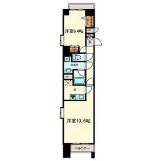 センチュリー富士見【2階】の間取り