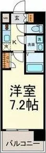 UURコート名古屋名駅【9階】の間取り