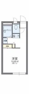 レオパレス小山【202号室】の間取り