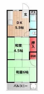 吉川マンション【304号室】の間取り