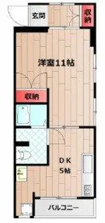 コーポ寿【3階】の間取り