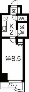 ヴィラコスモス大曽根【7階】の間取り