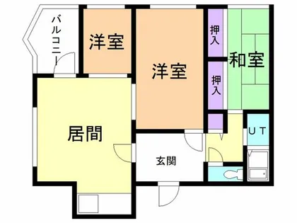 エスパシオ【102号室】の間取り