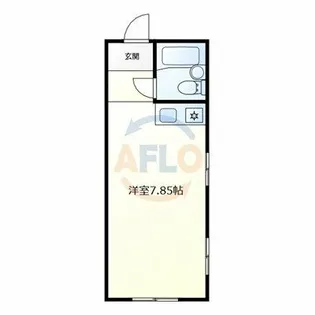 エクセレント敷津【5階】の間取り