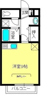 ショコラハウス【202号室】の間取り