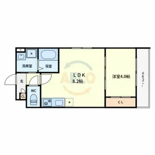 Tio Ruhe【3階】の間取り