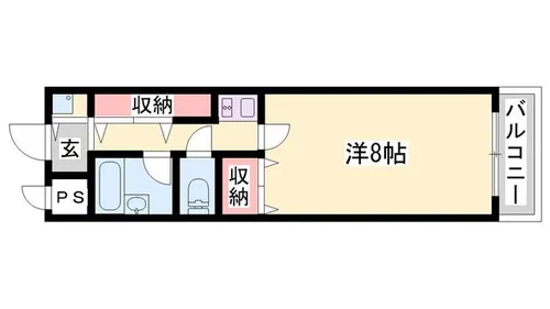 T-BLD神屋町【503号室】の間取り