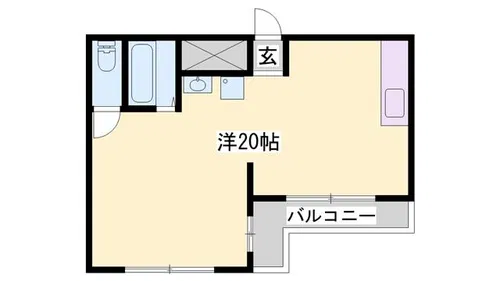 白国弘友ハイツ【3階】の間取り
