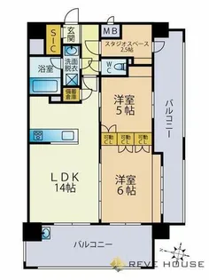 福岡県福岡市南区高木1丁目【マンション】の間取り