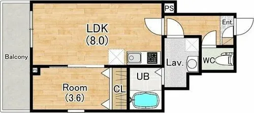 (仮称)ジーメゾン一宮天王ルクセルク【2階】の間取り