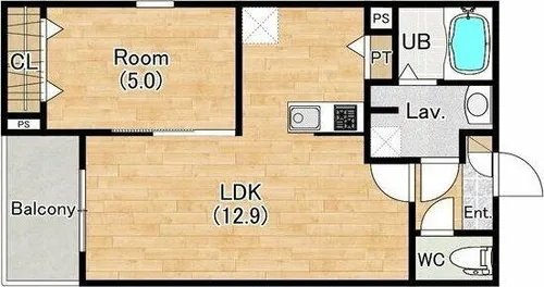 (仮称)ジーメゾン今伊勢セレナ【2階】の間取り