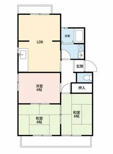 マンション小山【A301号室】の間取り