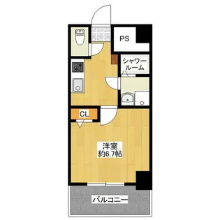 リラス2000年通り.【402号室】の間取り