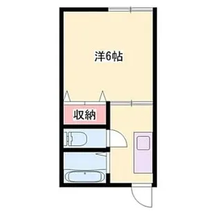 アクティ峠【101号室】の間取り