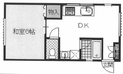 グリーンハウスアヤハ【1階】の間取り