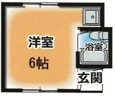 米田マンションⅠ【2階】の間取り