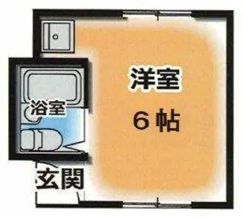 米田マンションⅠ【3階】の間取り