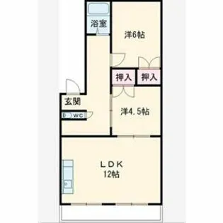 マンションアリスA【3階】の間取り