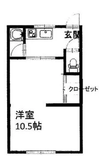 山本ハイツ【201号室】の間取り