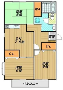 ルナハウス【2階】の間取り