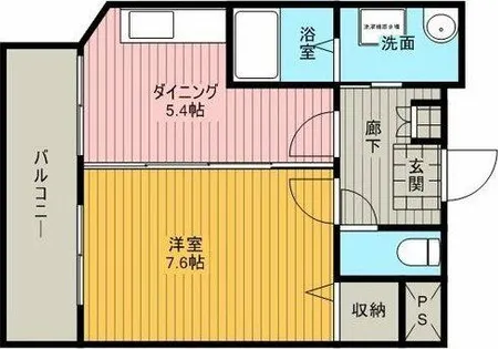 LIVELY CABIN【3階】の間取り