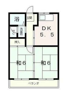 滋賀県大津市平津1丁目【マンション】の間取り
