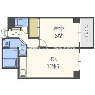 JMRレジデンス新大阪(旧メロディハイム新大阪)【3階】の間取り