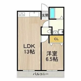 JMRレジデンス新大阪(旧メロディハイム新大阪)【7階】の間取り
