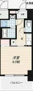 LUMINOUS天王寺舟橋【502号室】の間取り