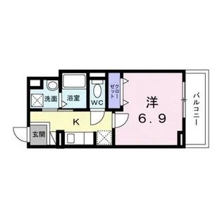 ヒカルサ京都大宮中林Ⅰ【2階】の間取り