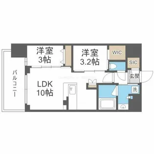コンフォリア新大阪宮原Q【14階】の間取り